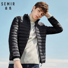 Load image into Gallery viewer, SEMIR 2019 Unten Jacke Männer Winter Portabilität Warme 90% Weiße Ente Unten Mit Kapuze Mann Mantel jaqueta masculino chaqueta hombre